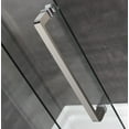 thumbnail image 3 of Aston  Moselle 60-in x 60-in Completely Frameless Sliding Alcove Tub Door in Chrome, 3 of 4