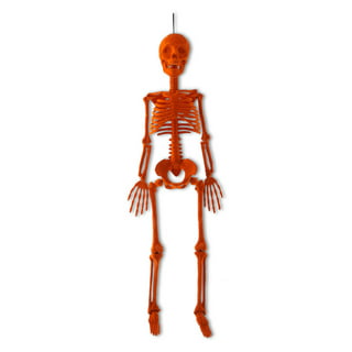 Halloween Giant Poseable Skeleton Decoration, Bone Color, 10 ft, by Way To  Celebrate