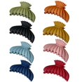 thumbnail image 1 of Hair Claw Clips Large 8PCS Elegant Matte Shell Hair Catch Barrette Hair Jaw Clip, 1 of 10