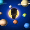 thumbnail image 2 of Injueey nuevos mundos con telescopio astronómico portátil Ocular planetario Grado Gran angular 5MM Type3 NO3, 2 of 6