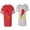 Men Red / Women Heather, variant on Heart Key Lock Matching Couple Cotton Jerseys (Men Red / Women Black) (Men S / Women S)