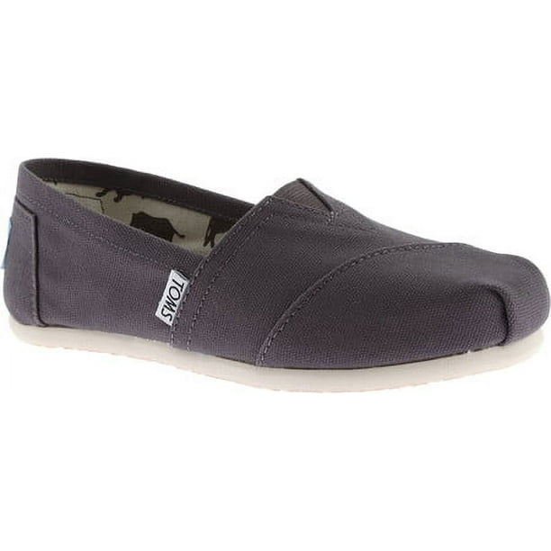 TOMS Classic Alpargata Canvas Slip-On Flat Shoe (Women's