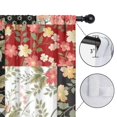 thumbnail image 4 of Blackout Kids Curtains,Pioneer Flower Floral Print Pattern Childrens Insulated Curtains Set Of 2,Bedroom Essentials,Toddler Room Decor 42"x84", 4 of 5
