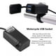 thumbnail image 1 of Dweekiy Adaptador de Corriente del Cargador USB para Motocicleta, Cargador Universal para teléfono móvil de 12-24 V con Interruptor Dual USB QC3.0 Carga rápida security pin lock Spptty electrónica del vehículo, 1 of 7