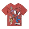 thumbnail image 3 of Marvel Spiderman Toddler Boys T-Shirt and Shorts Set, 3 of 7