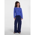 thumbnail image 3 of Scenario Women's Oversized Tee with Long Sleeves, Sizes XS-XXXL, 3 of 6