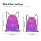 thumbnail image 2 of Fotbe Pink Purple Glitter Bolsa Mochila con Cordón Estampada, Bolsa de Gimnasio Deportiva, Bolsa Cinch, Bolsa con Cordón para Hombres y Mujeres-Medium, 2 of 6