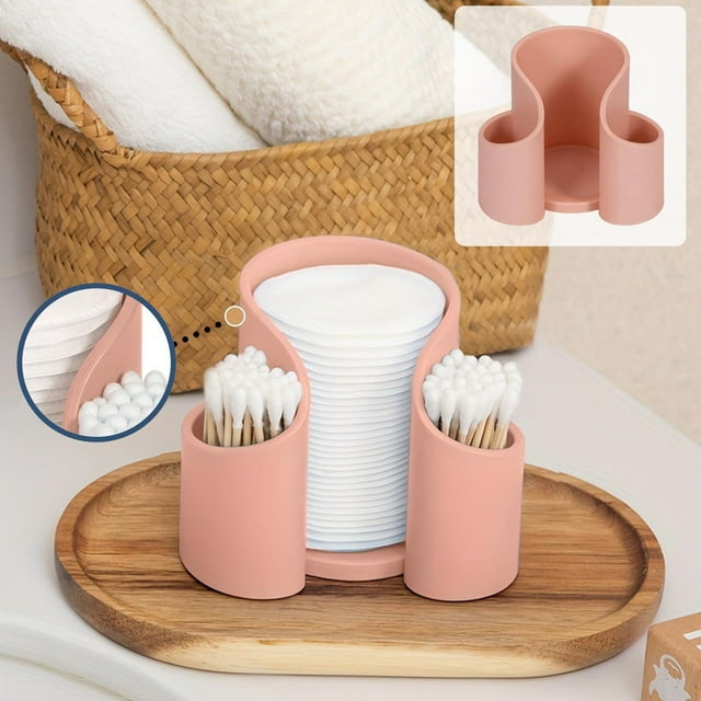 EGNMCR Closet Organizers and Storage, Organization and Storage, Storage Bins, Storage Containers Storage Box Pla stic cotton pad storage b ox