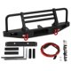 thumbnail image 4 of Accesorio de parachoques delantero negro de Metal General Compatible con TRX4 SCX10 90046 1/10 RC Car, 4 of 8