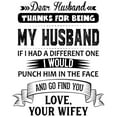 thumbnail image 2 of CafePress - Dear Husband, Love, Your Favorite Mugs - 11 oz Ceramic Mug - Novelty Coffee Tea Cup, 2 of 4