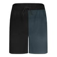 thumbnail image 4 of FRSASU Men's 2 in 1 Running Shorts 5 Inch Gym Athletic Color Block Workout Shorts for Men Quick Dry Active Training Shorts with Pockets Navy, 4 of 9