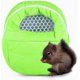thumbnail image 2 of Bolsa de transporte para hámsteres, mochila de viaje portátil con correa para el hombro para mascotas pequeñas: erizos, petauros del azúcar, chinchillas, cobayas y ardillas., 2 of 4