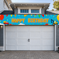 thumbnail image 6 of Colorful and Fun Birthday Banner with Fire Truck and Excavator Elements Happy Birthday Party Decoration Background Backdrop Party Supplies Photography Props for Kids Birthday Celebrations, 6 of 6