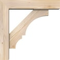 thumbnail image 3 of Ekena Millwork 5 1/2"W x 24"D x 24"H Balboa Block Smooth Bracket w/ Offset Brace, Douglas Fir, 3 of 25