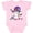 AD-Pink, variant on Inktastic Halloween Girls Unicorn Witch Girls Baby Bodysuit