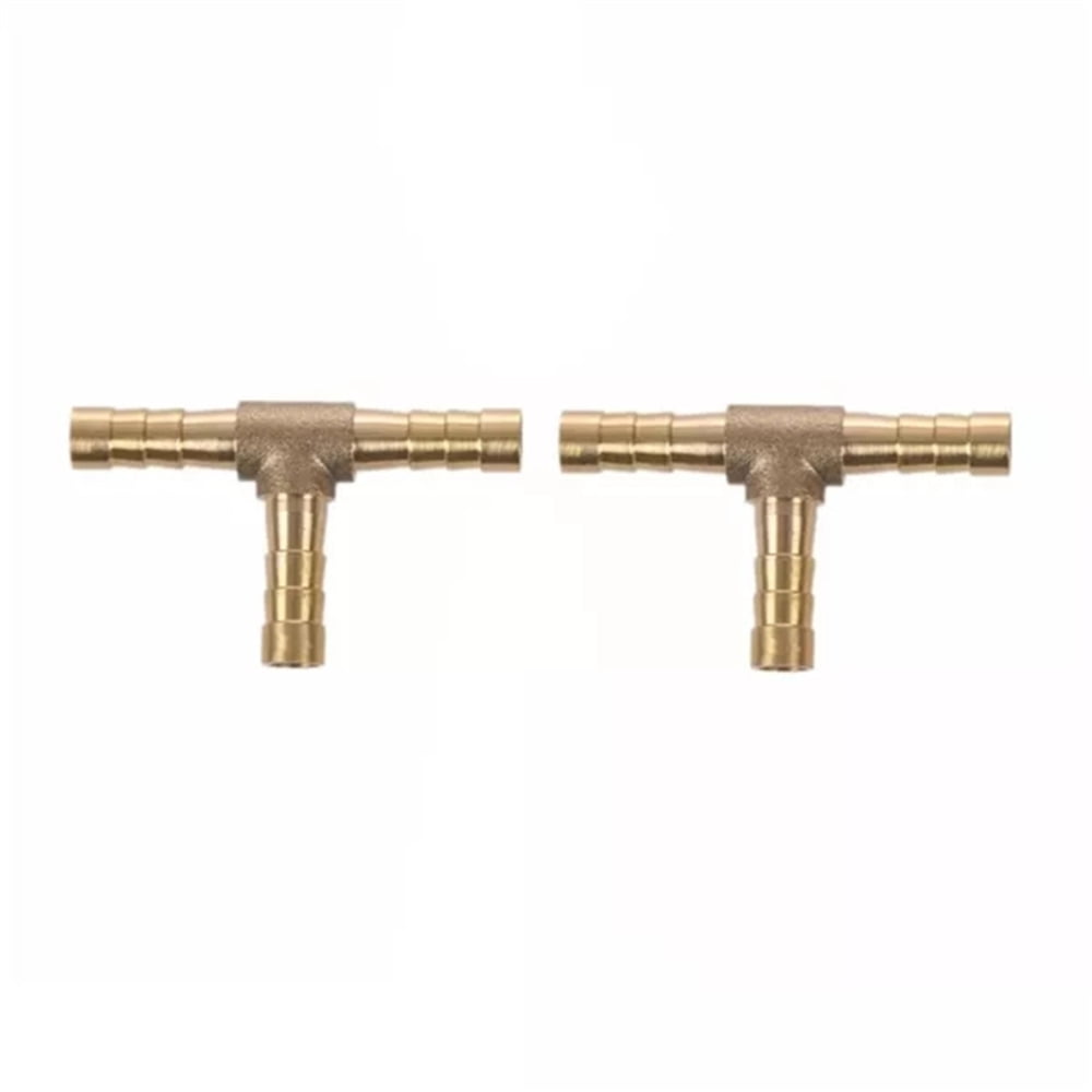 6mm Oxygen Pipe Joint TType Stepped Hose Barb Joint Connector Gas