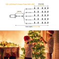 thumbnail image 2 of Luces navideñas JMEXSUSS 500 LED de color blanco cálido para interiores, 2 of 7