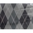 thumbnail image 4 of oneOone Georgette Viscose Light Gray Fabric Argyle Check Dress Material Fabric Print Fabric By The Yard 42 Inches Wide, 4 of 4