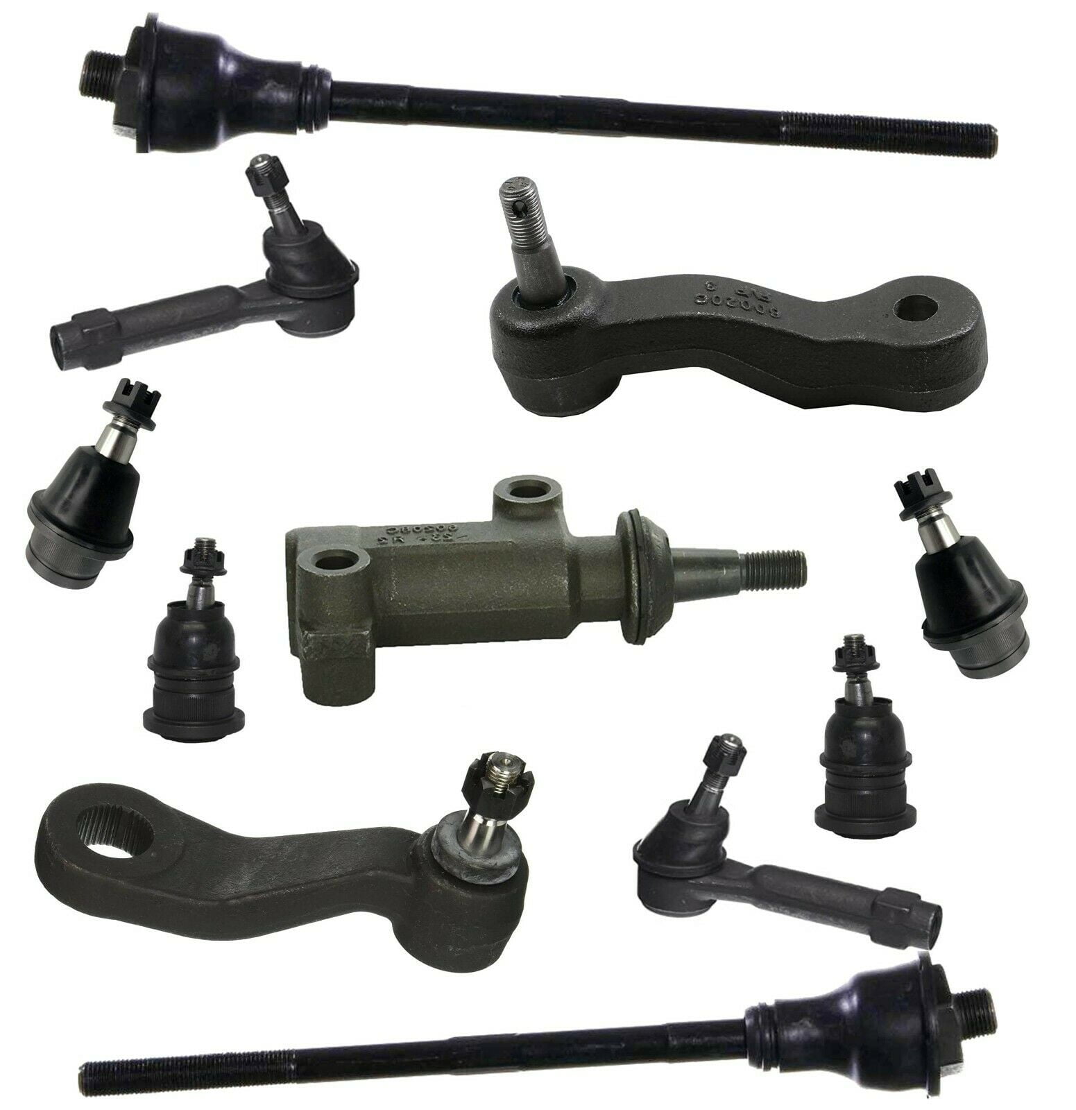 11 Piece Suspension Kit Idler & Pitman Arms Upper Lower Ball Joints
