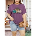 thumbnail image 3 of XCHQRTI Halloween Shirts for Women Hocus Pocus Plus Size Tshirt Sanderson Sisters Short Sleeve Casual Tee Tops, 3 of 8