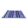 thumbnail image 2 of Ahgly Company Machine Washable Indoor Rectangle Oriental Blue Industrial Area Rugs, 2' x 3', 2 of 4