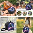 thumbnail image 6 of Yspwyqan Galaxy Nebula Wolf Kids Backpack Set 4Pcs with Lunch Box Pencil Case Water Bottle, Lightweight Fits 13 Inch Laptop Backpack for Elementary Middle School, 6 of 7