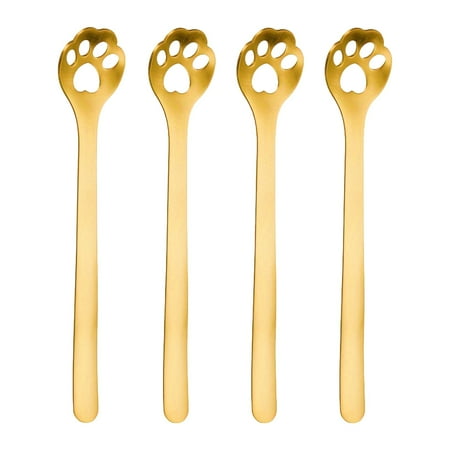 

Zhouqiannn Cute Cat Mini Coffee Spoon Stainless Steel Spoons Cake Stirring Soup Dessert Teaspoon End Table Mats round Dining Room Table Setting Hot Place Mats Small Mats for Tables Dinner Mats Woven