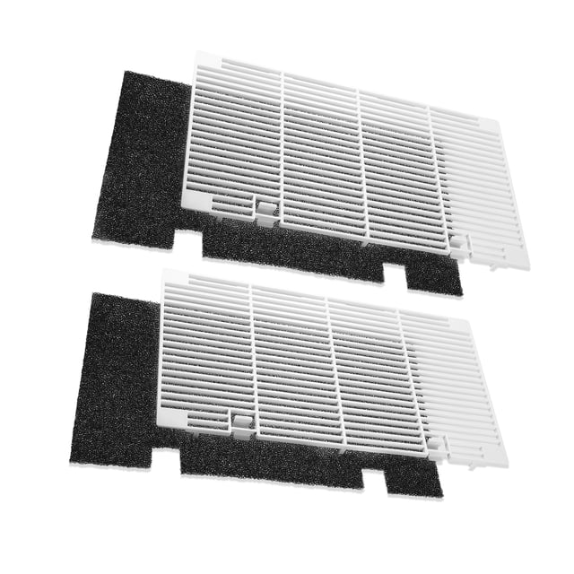 Unique Bargains RV Air Conditioner Hood Grilles W/ Filter for Dometic 3104928.019 Inner Durable 2 Set