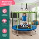 thumbnail image 3 of Trampolin para Niños Brincolin Infantil LITTLE MONKEY 142cm Multijuego con Proteccion Acero Reforzado, 3 of 8