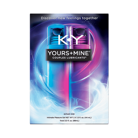 K-Y ® Date de Night® Vôtre + Mine® Couples Lubricants® 3.0 fl. onces. Bouteilles