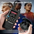 thumbnail image 3 of TIDRADIO TD-H3 Plus GMRS Radio Handheld,Bluetooth-Headphone-connectable,Wireless Programming with 711 Antenna, 2Pack, 3 of 11