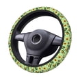 thumbnail image 4 of Naloa Avocado With Seeds Elastic Steering Wheel Cover, Auto Steering Wheel Cover – 15 Inch , Comfortable Grip, Fit Suvs,Vans Cars,Trucks, 4 of 8