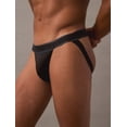 thumbnail image 4 of Calvin Klein Men's Tonal Logo Micro Jock Strap Black X-Large, 4 of 5