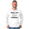 thumbnail image 6 of Funny Cute Matching Set Weird Couple Men's Long Sleeve Tee T Shirt Brisco Brands M, 6 of 7
