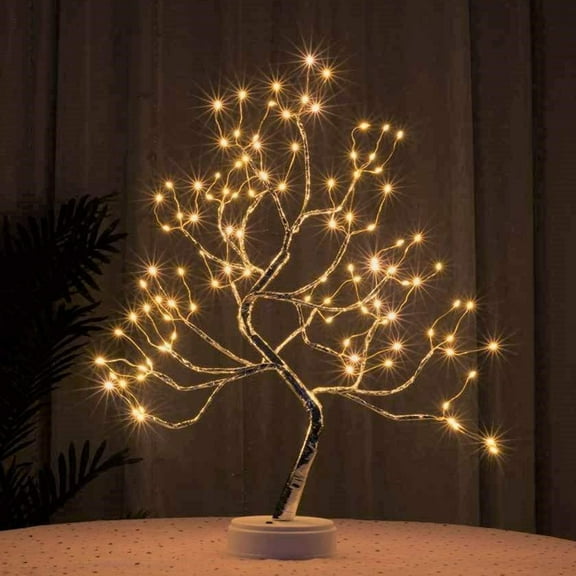 ZTOO Pearl Gypsophila Tree Light,led Starry Night Light, Desktop Bonsai Tree Light with 108 Pearl Leds, Diy Artificial Light Tree Light Decoration, Used for Gifts, Home, Wedding, Holiday, Holiday Part
