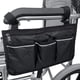 thumbnail image 3 of (negro, 32,5x18cm) Bolsa para silla de ruedas con bolsillo, silla de ruedas, 3 of 5