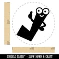 thumbnail image 2 of Check Mark Guy Thumbs Up Self-Inking Rubber Stamp Ink Stamper - Yellow Ink - Mini 1/2 Inch, 2 of 7