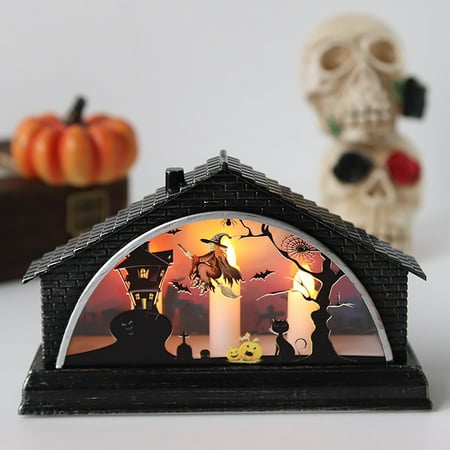 

Christmas Halloween Night Light Night Light House Witch Horror Decoration Desktop Decoration Led Light