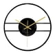 thumbnail image 2 of Relojes de pared Relojes silenciosos Decoración de pared para arte para dormitorio Cafetería Casa de campo Mesita de noche C Negro, 2 of 9