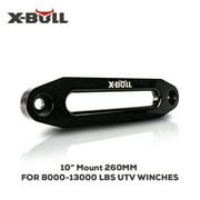 X-BULL 10" Alu Hawse Fairlead for Synthetic Winch 8000-13000 LBS Rope Cable 4WD