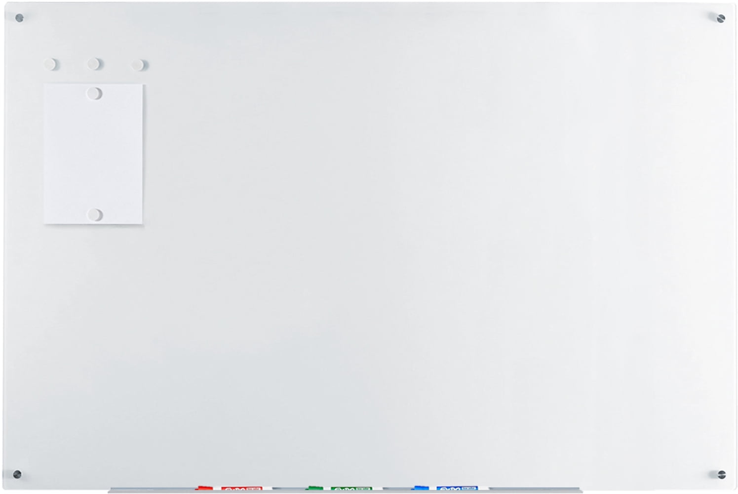 AudioVisual Direct Ultra White Glass DryErase Board Set 5