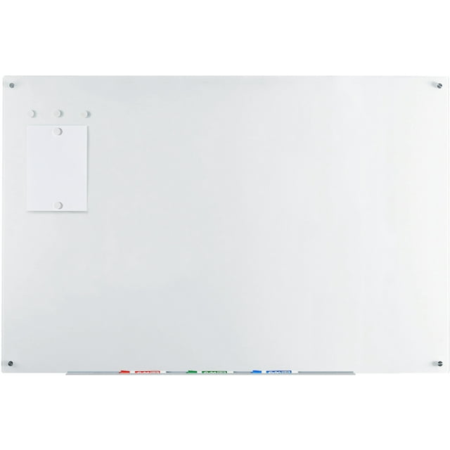 AudioVisual Direct Ultra White Glass DryErase Board Set 5