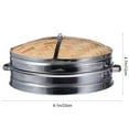 thumbnail image 2 of 1 Set of Multifunctional Steamer Stainless Steel Food Steamer Kitchen Gadget, 2 of 8