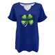 thumbnail image 4 of Tops Cortos para las Mujeres San Pablo's Día Impreso Cuello en V Envuelto Casual Top, Ligero para Todas las Estaciones Hogar Y Uso Diario, 4 of 8