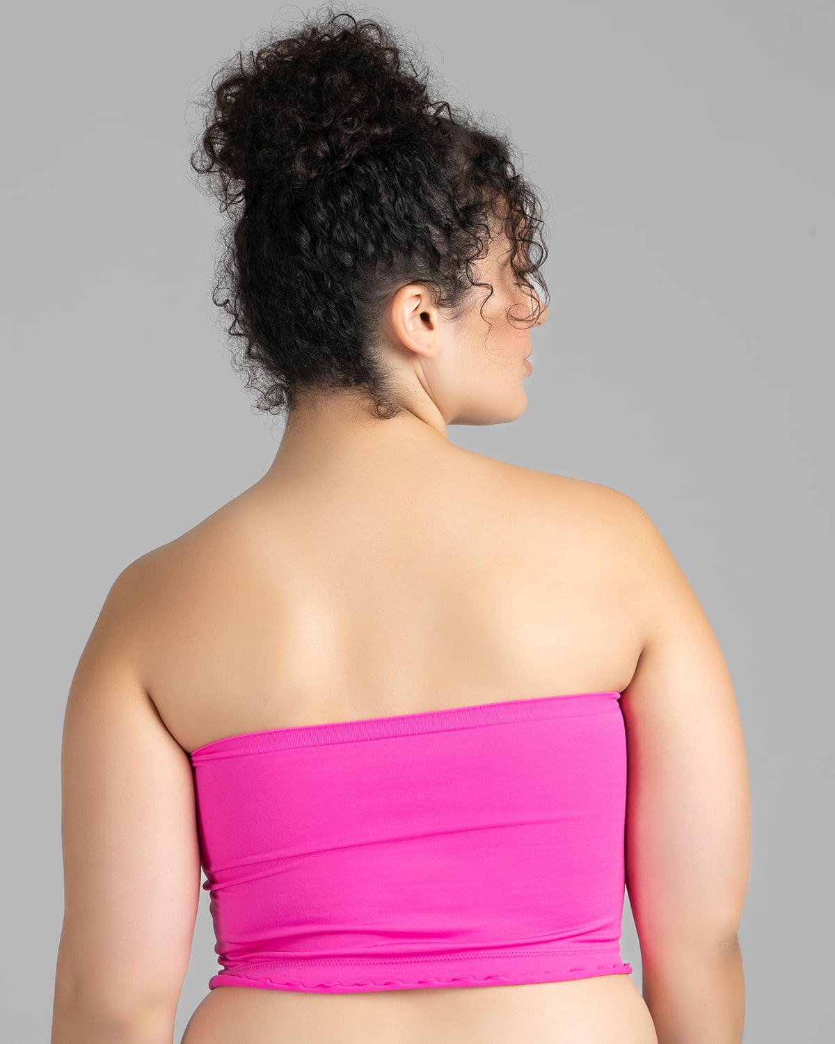 No Boundaries Women's Ruffle Bandeau, Sizes XS-3XL