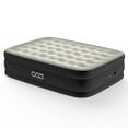 thumbnail image 3 of Cozi by Tzumi 20” Air Mattress, Inflatable Bed with Built-In Pump for Camping, Home, & Travel, Queen Size, 3 of 12