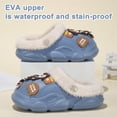 thumbnail image 2 of Cyiecw Waterproof Toddler Slippers Boys Girls Kids Slippers, Soft Plush Warm Anti-slip Girls Slippers Funny Cute Cartoon House Shoes for Indoor Outdoor, 2 of 7