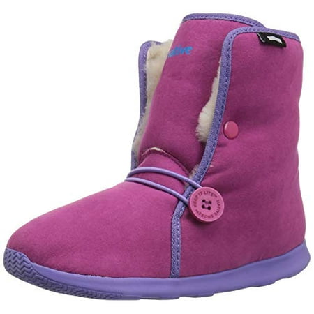 Native Shoes Unisex AP Luna Fashion Boot, Resort Pink/Thistle Purple, 6 Medium US Big Kid