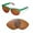 Brown - Polarized, variant on Walleva Yellow Replacement Lenses for Oakley Frogskins Sunglasses