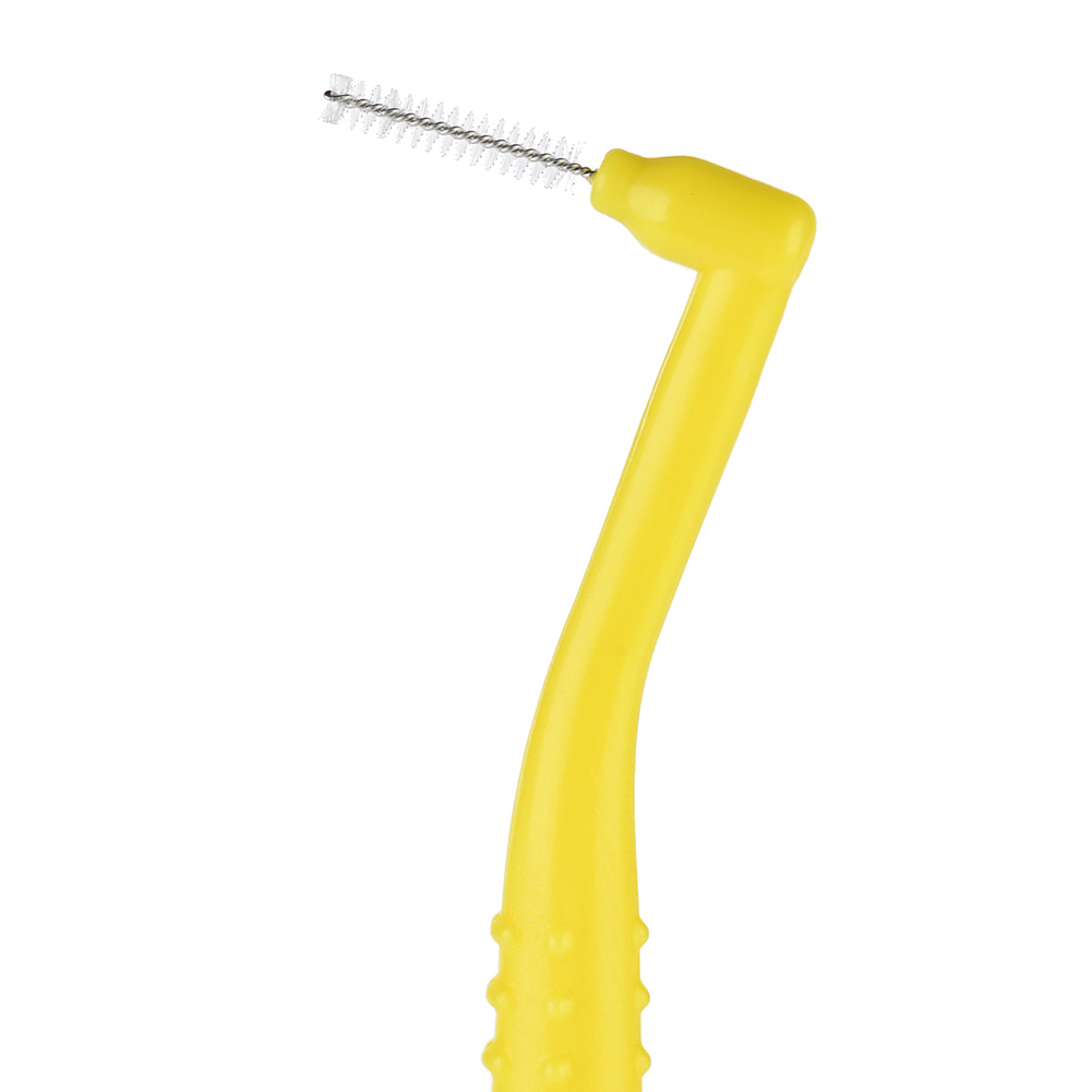 5 PCS LShaped Orthodontics Interdental Brush Cleaning Teeth Crevice